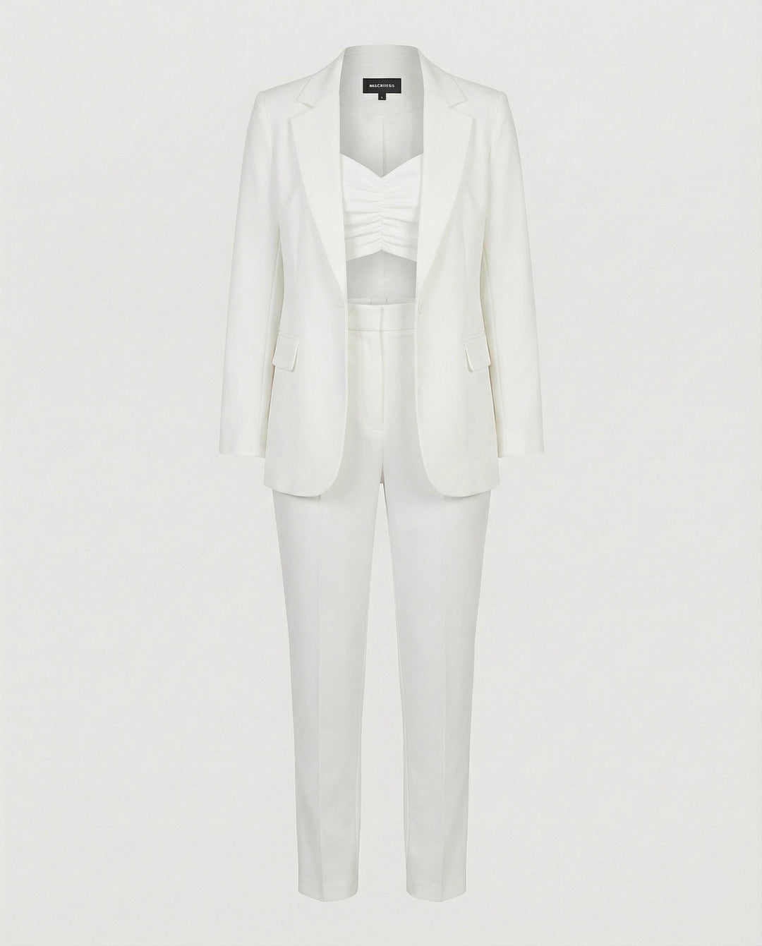 Echoarchiv Stylisches 3-teiliges Set (Blazer, Oberteil, Hose)