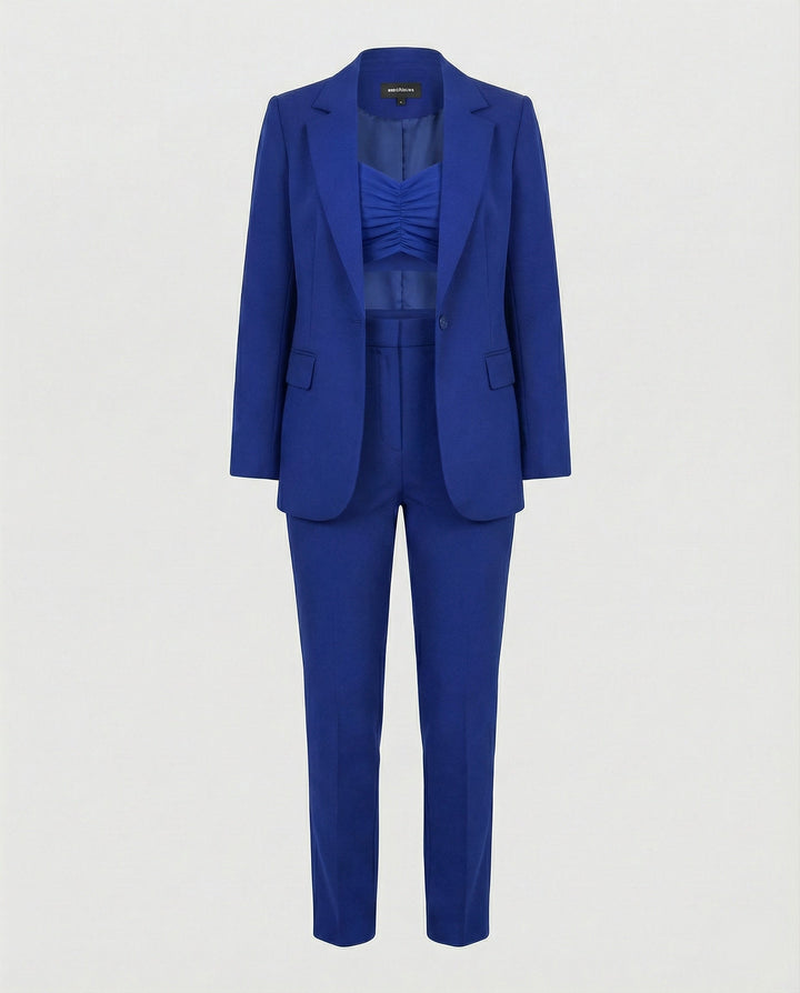 Echoarchiv Stylisches 3-teiliges Set (Blazer, Oberteil, Hose)