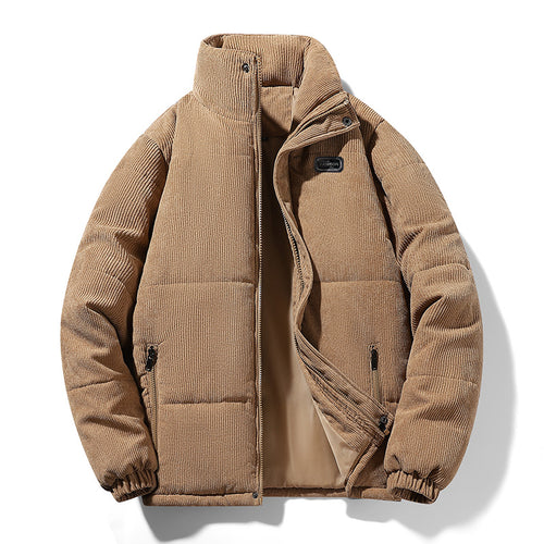 Herren Warme Steppjacke mit hohem Kragen Echo Archiv