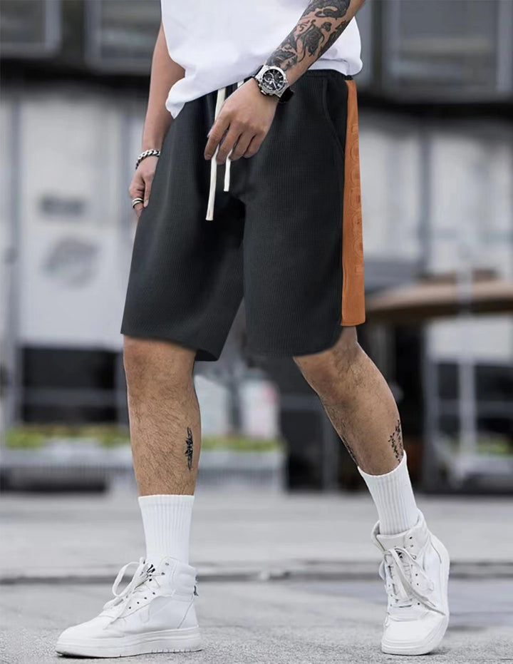 Herren sportliche Shorts mit detailreicher Struktur und innovativer Seitentasche Echoarchiv