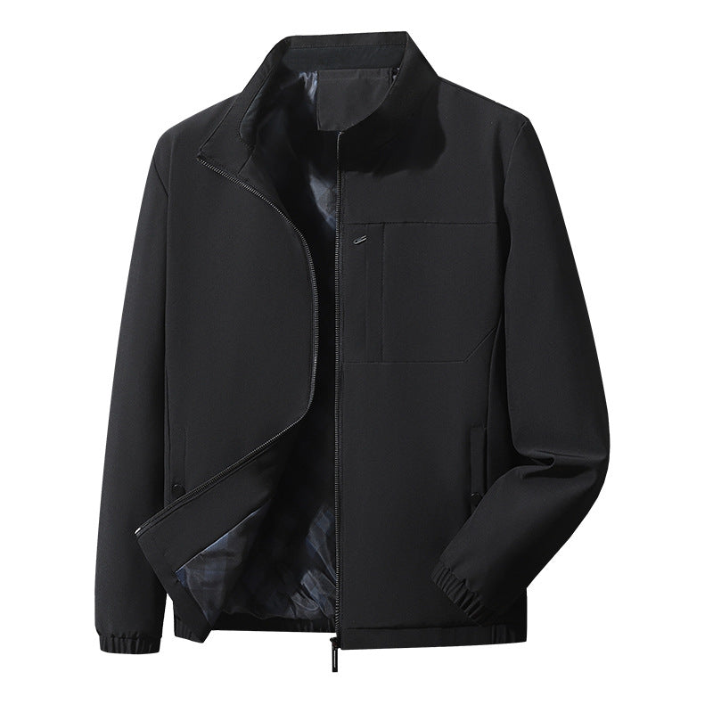Herren Atmungsaktive Softshell-Jacke mit hohen Kragen Echo Archiv