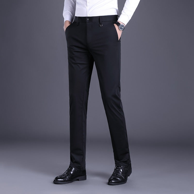 Herren elegante Businesshose mit atmungsaktivem Material und schmalem Schnitt Echoarchiv