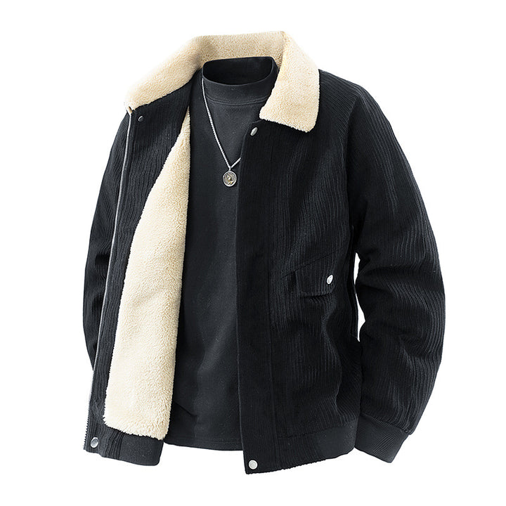 Herren Gemusterte Cordjacke Echo Archiv