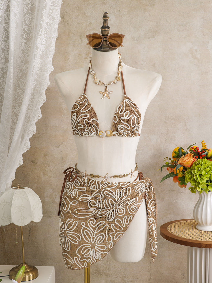 Damen Zweiteiliges Strandoutfit Echo Archiv