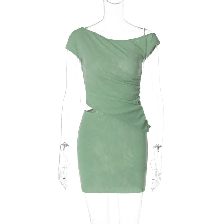 Damen Figurumspielendes Cocktailkleid mit raffiniertem Raffungselement Echo Archiv