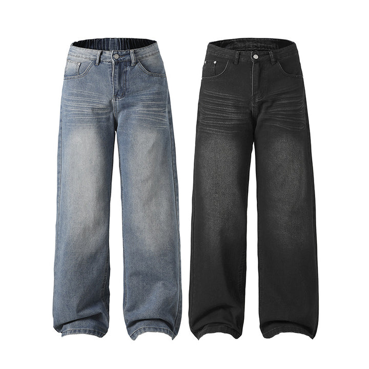 Herren Baggy-Jeans im ultralangen Palazzoschnitt mit dezenter Faltenoptik Echo Archiv