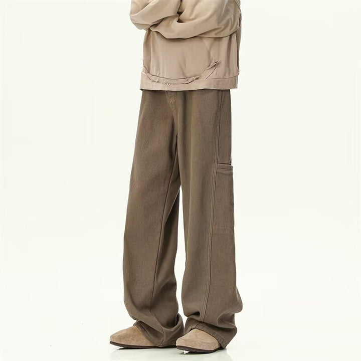 Damen Weitgeschnittene Utility-Hose Echoarchiv