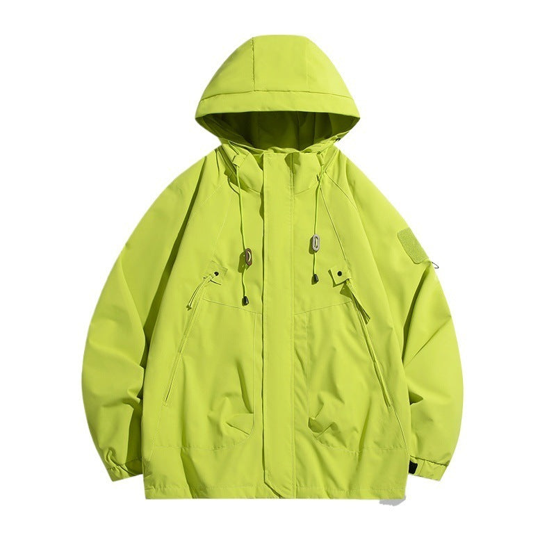 Herren vielseitige Outdoorjacke mit verstellbarer Taille und großen Taschen Echoarchiv