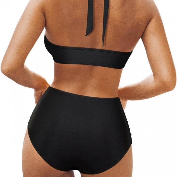Damen Hochgeschnittener Bikini mit trendigem Transparent-Design Echo Archiv