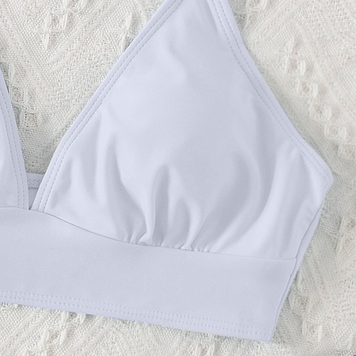 Damen Triangel-Bikinioberteil mit Rüschen Echo Archiv