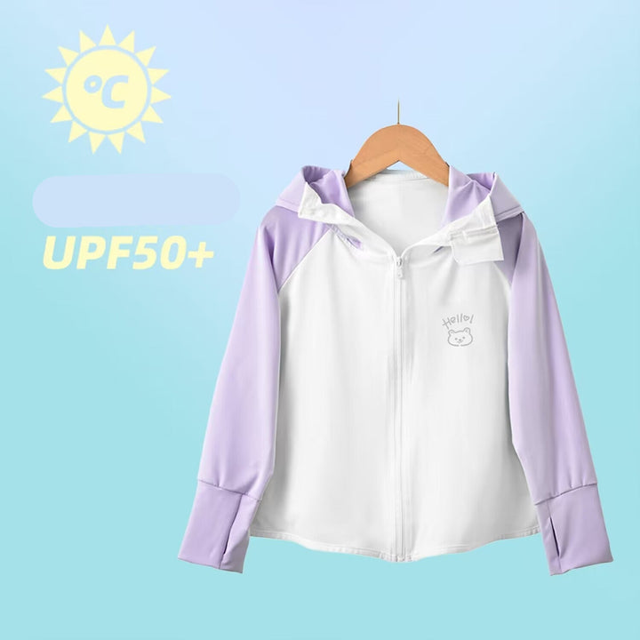Damen Leichte UV-Schutzjacke mit Kapuze Echo Archiv