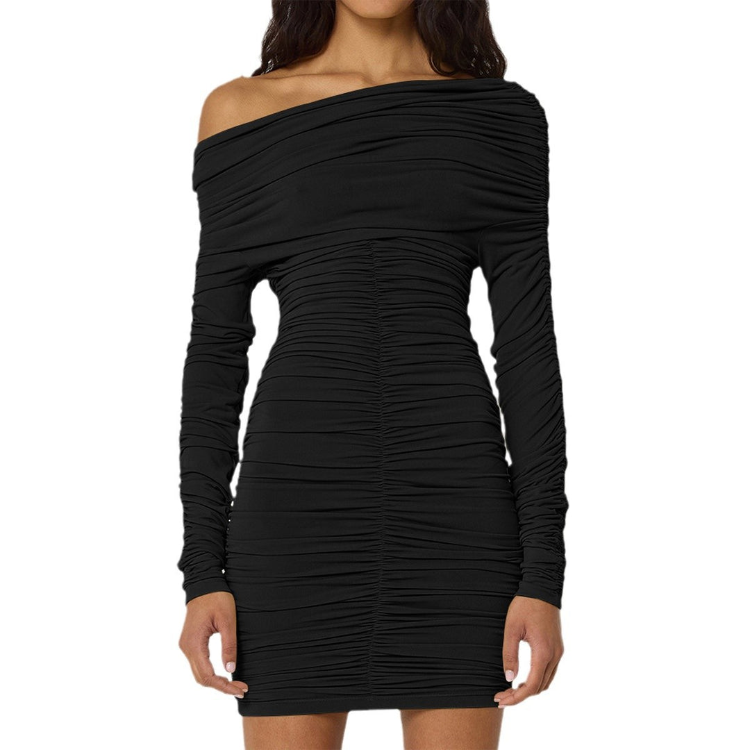 Damen Off-Shoulder Minikleid mit raffinierten Rüschendetails Echo Archiv
