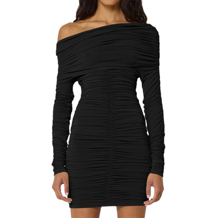 Damen Off-Shoulder Minikleid mit raffinierten Rüschendetails Echo Archiv