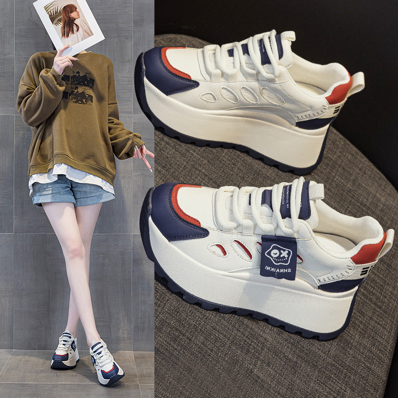 Damen Sportliche Plateausneakers mit modernem Design und flexibler Sohle Echo Archiv