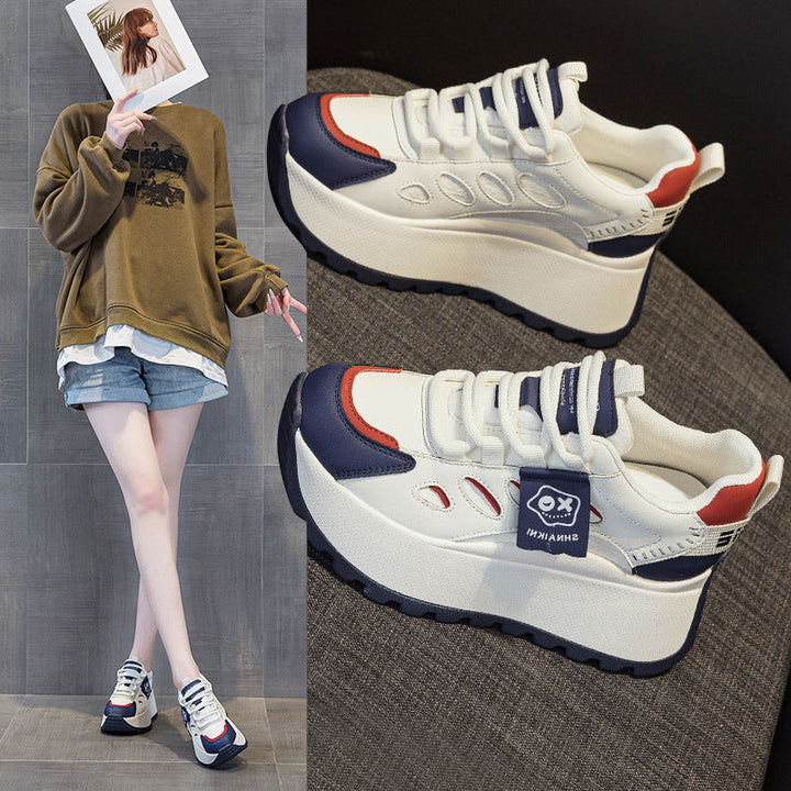 Damen Sportliche Plateausneakers mit modernem Design und flexibler Sohle Echo Archiv