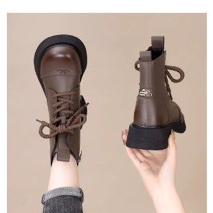 Damen Modische Ankle Boots mit Strapazierfähiger Sohle Echo Archiv