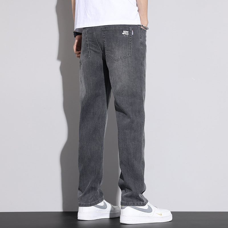 Herren lässige Relaxed Fit Jeanshose Echoarchiv