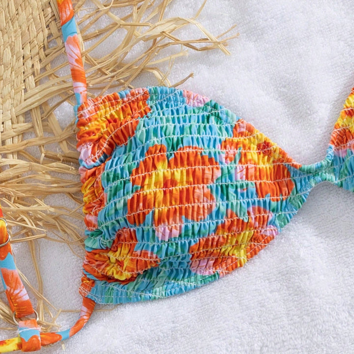 Damen Triangel-Bikini im lässigen Shabby-Chic-Stil Echo Archiv