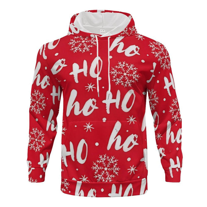 Herren Weihnachts-Hoodie mit farbenfrohem grafischen Design und bequemer Passform Echoarchiv