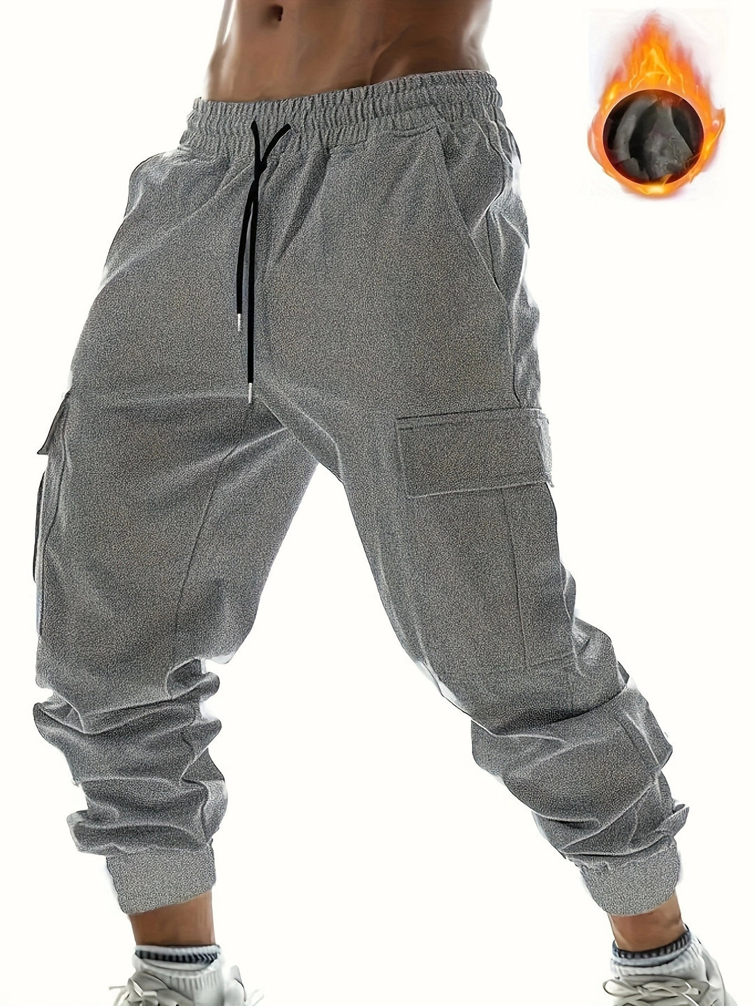 HerrenCargohose mit elastischem Bund und vielseitigen Taschen Echoarchiv
