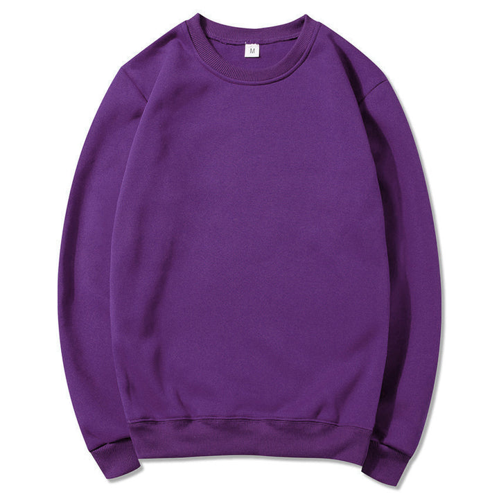 Unisex zeitloser Rundhals-Sweater ohne Kapuze mit angerauter Innenseite und verstärktem Nacken Echo Archiv