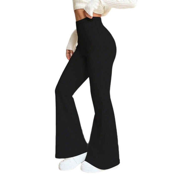 Damen Hohe Taille Flared Pants Echo Archiv