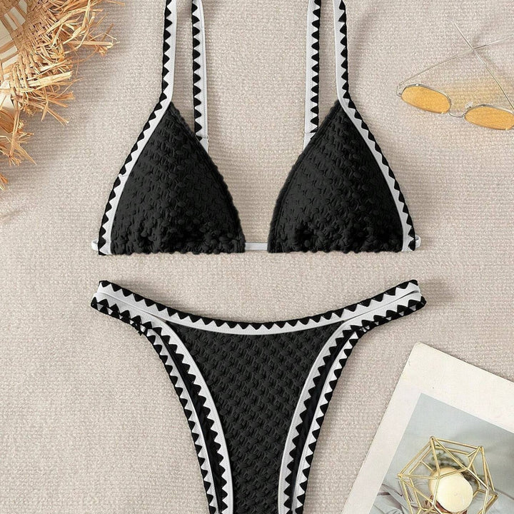 Damen Triangel-Bikini mit raffiniertem Häkelmuster Echo Archiv