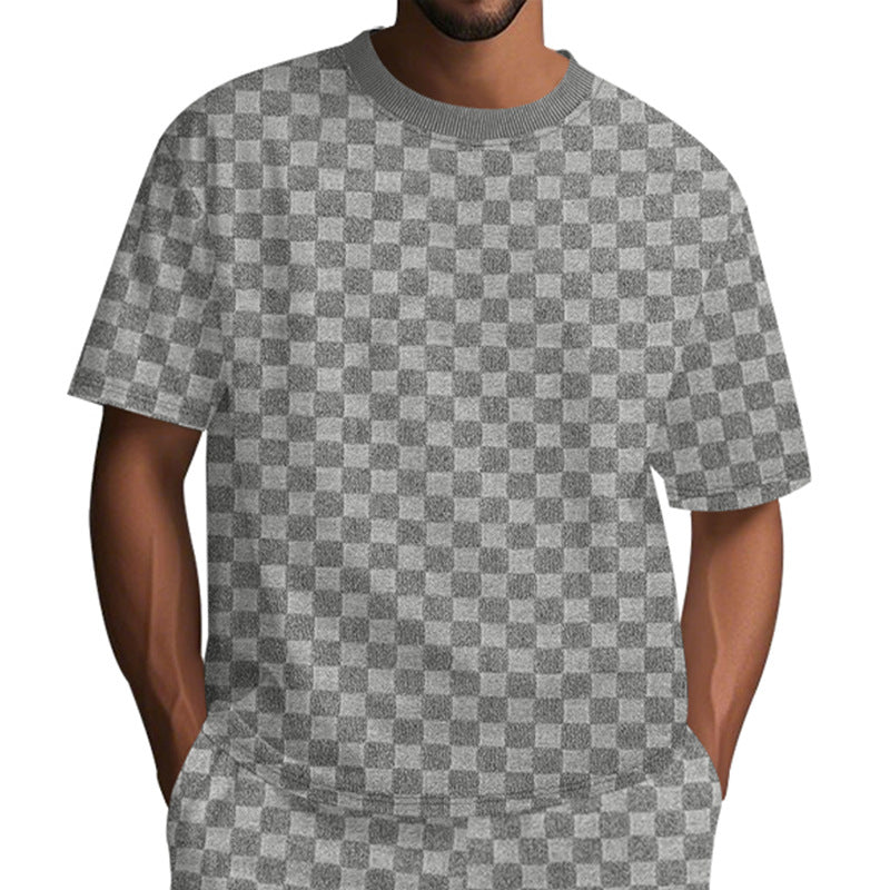 Herren Oversized T-Shirt mit modernem Design und Lockere Passform Echoarchiv