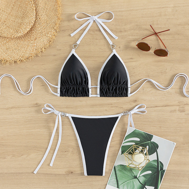 Damen Triangel-Bikini mit Charme-Detaillierung Echo Archiv