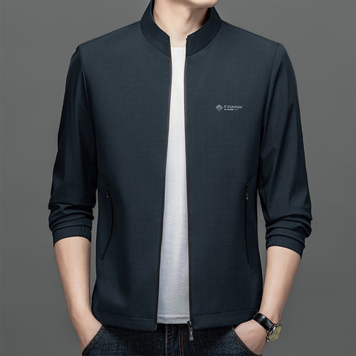 Herren Modische Sportjacke mit Stehkragen Echo Archiv
