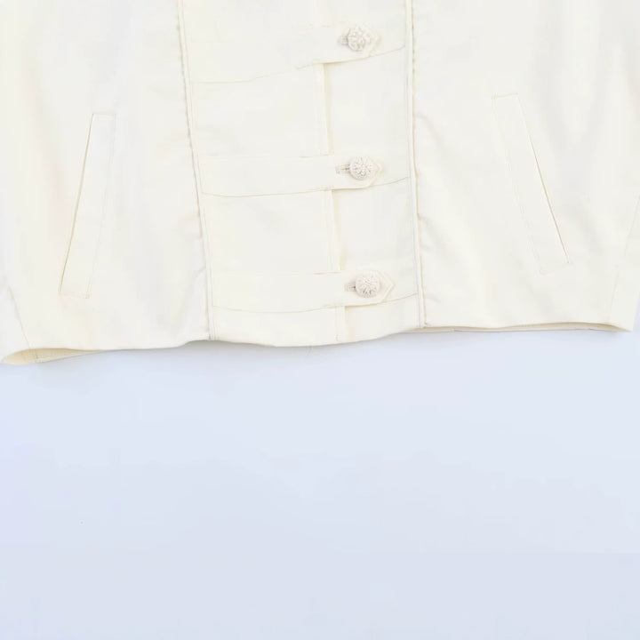 Damen Oversize Jacke mit Stehkragen und chinesischen Zierknöpfen Echo Archiv