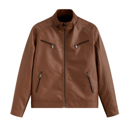 Herren Stilvolle Motorradjacke Echo Archiv