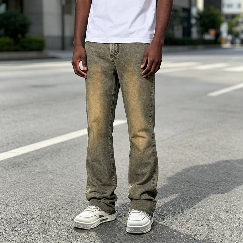 Herren Klassische Slim Fit Jeans Echoarchiv