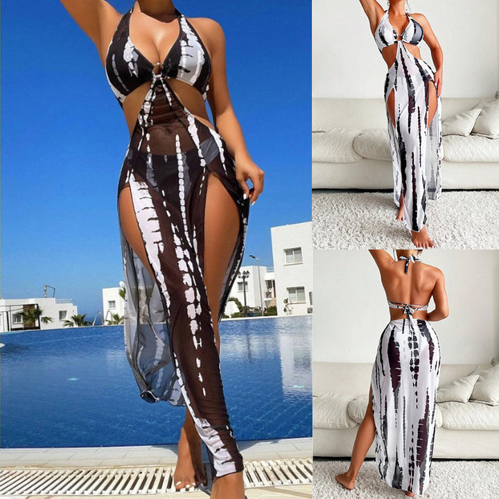 Damen Set mit Maxikleid und Bikini Echo Archiv