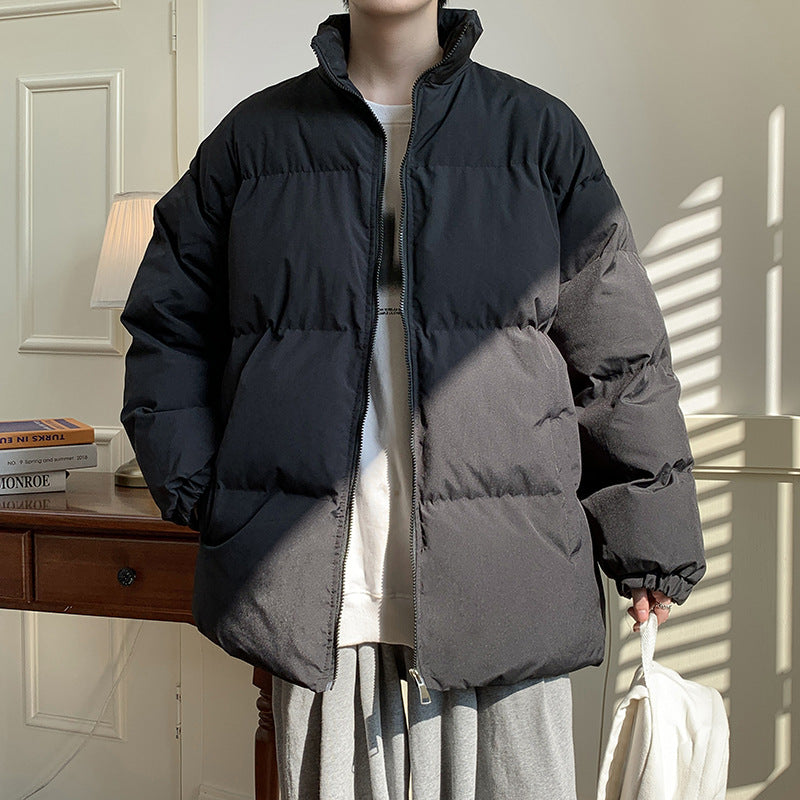 Unisex Oversize Steppjacke mit hohem Stehkragen und Thermofutter Echo Archiv