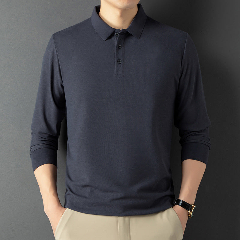 Herren atmungsaktives Piqué Poloshirt mit eleganter Knopfleiste Echoarchiv