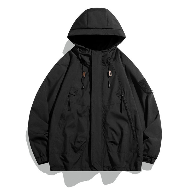 Herren Wasserabweisende Übergangsjacke mit Kapuze Echo Archiv