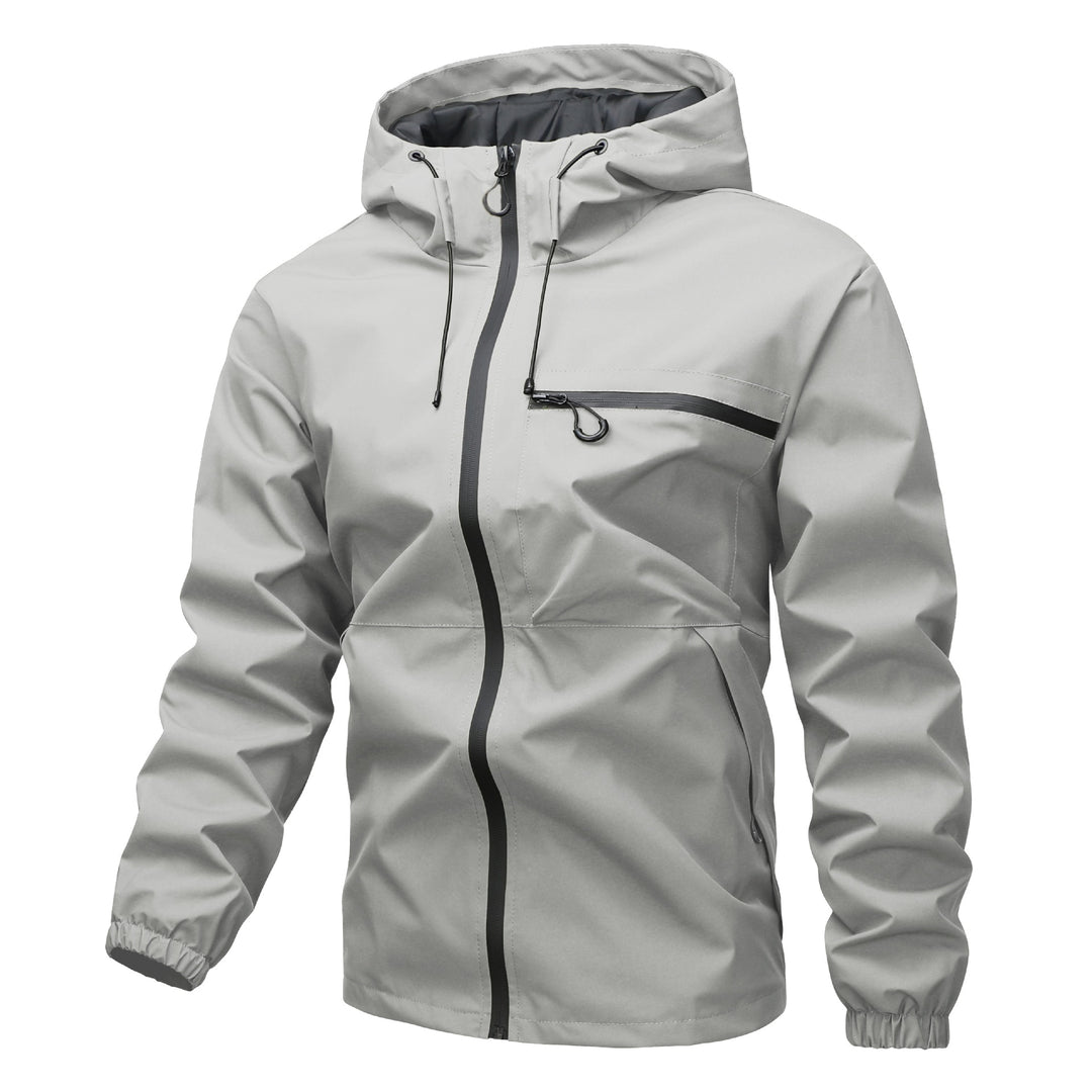 Herren Wetterfeste Kapuzenjacke Echo Archiv