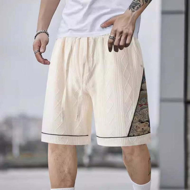 Herren Sportliche Freizeithosen mit kreativen floralem Design Echoarchiv