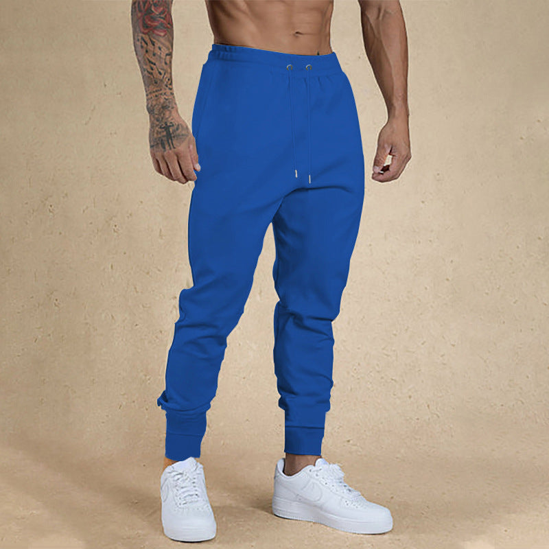 Herren Slim-Fit Jogginghose mit elastischem Bund und Rippbündchen Echoarchiv