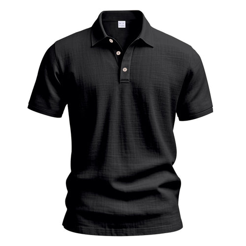 Herren Polo-Hemd mit strukturiertem Design und hochwertiger Baumwolle Echoarchiv