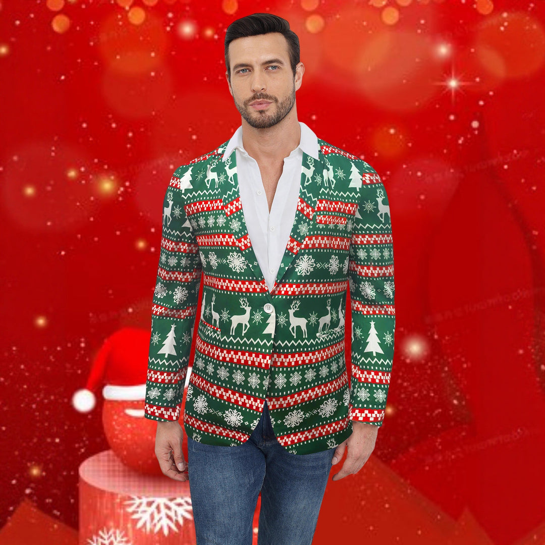 Herren Weihnachts-Blazer Echoarchiv