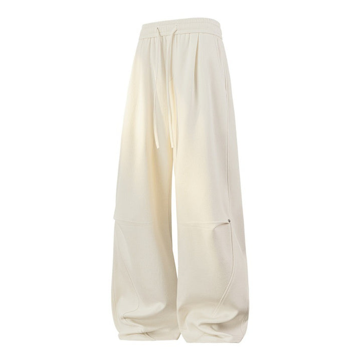 Damen Weite Lagen-Loungehose mit Cargo-Details & elastischem Tunnelzug Echoarchiv