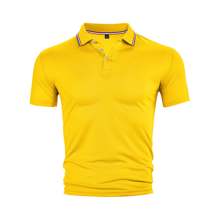Herren Poloshirt mit farblich abgesetztem Kragen Echoarchiv
