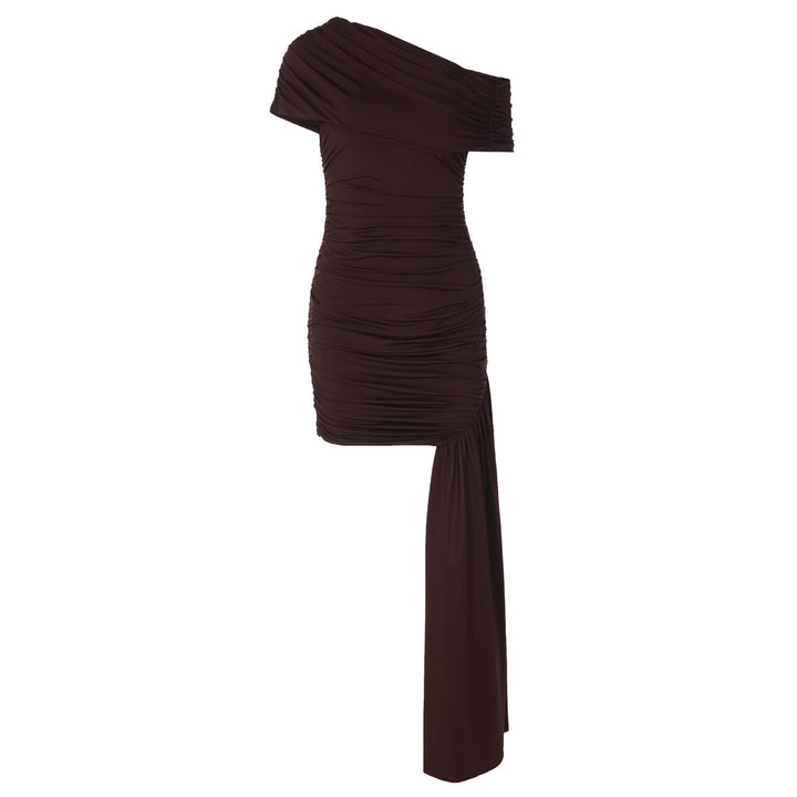 Damen Elegantes und figurbetontes Wickelminikleid Echo Archiv