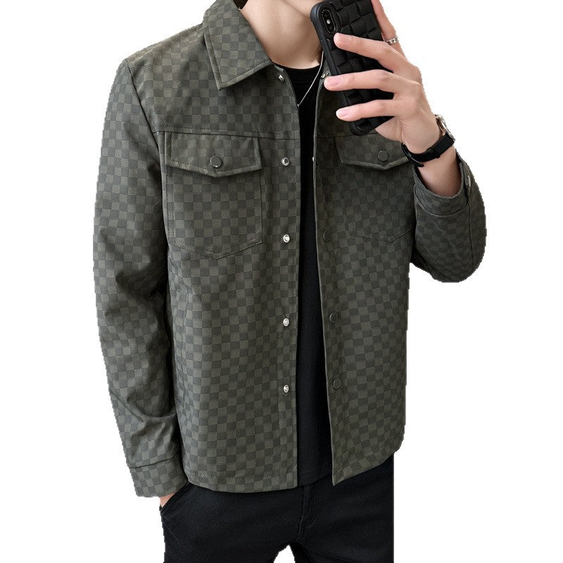 Herren Karierte Overshirt Echoarchiv
