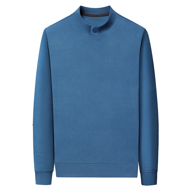 Herren Poloshirt mit modernem Stehkragen und eleganter Knopfleiste Echoarchiv