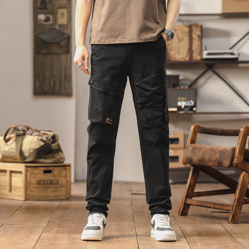 Herren robuste Cargo-Hose mit multifunktionalen Taschen Echoarchiv
