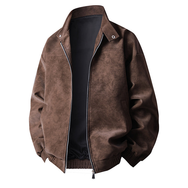 Herren modische Übergangsjacke im lässigen Stil mit praktischen Taschen Echoarchiv