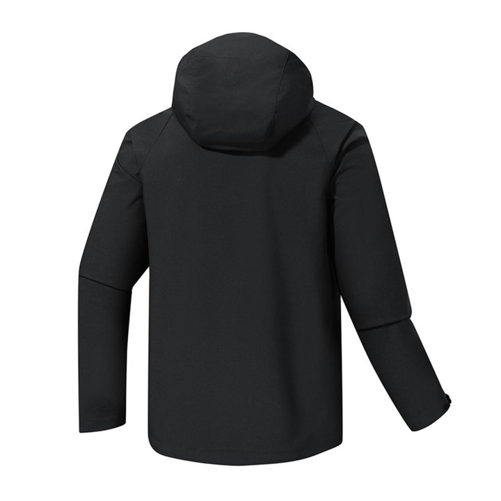 Herren Urbaner Softshell-Trekkingparka mit nahtversiegelter Wetterschutzmembran und anatomischer Kapuze Echo Archiv